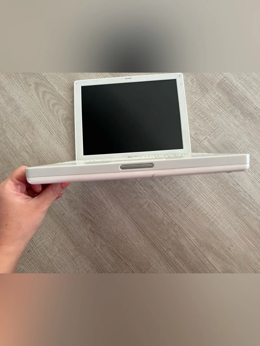 Apple iBook G4 12” White Laptop Untested Vintage 2005